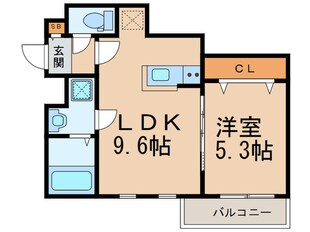 レソナ南福岡の物件間取画像